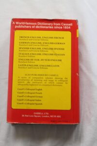 German-dictionary-Cassells_German-English_English-German_dictionary_livre