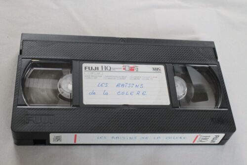 Les raisins de la colere vhs