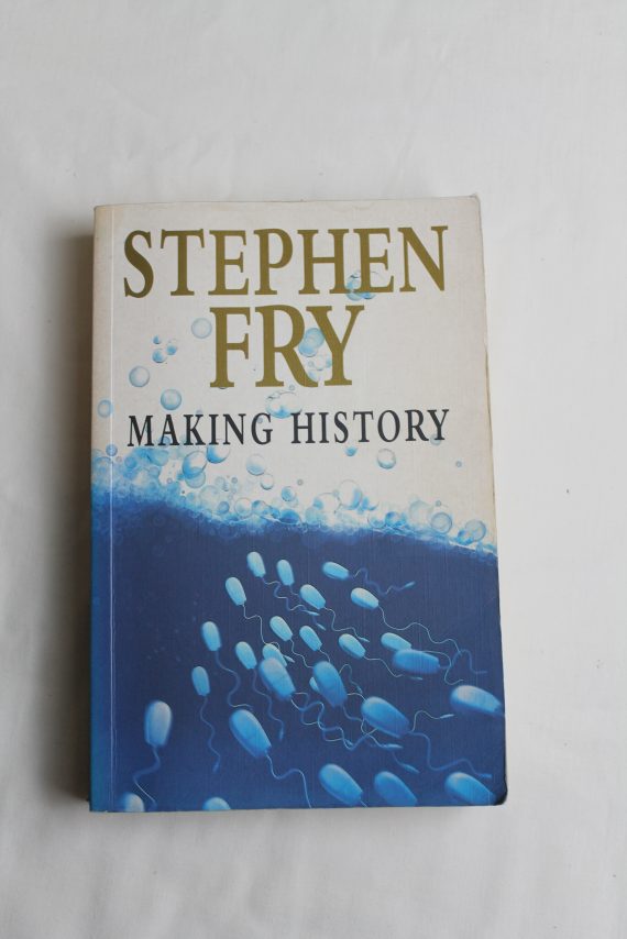 Stephen Fry Making History book about The Power Of Time Travel