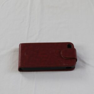 Red Leather IPhone Case