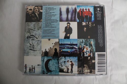 Achtung Baby U2 CD Album back