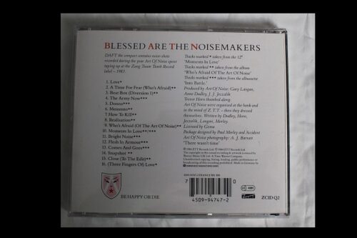 Art of noises daft cd album back