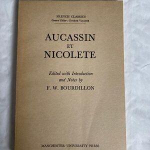 Aucassin et Nicolete French classic book frontpage