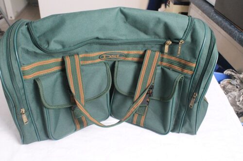 green holdall bag for short trips