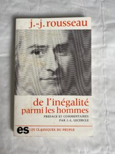 FRENCH PHILOSOPHERS OF THE ENLIGHTENMENT and Jean-Jacques Rousseau's Discourse on Inequality