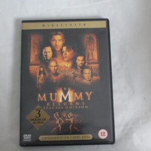 the mummy 2 disc special feature DVD