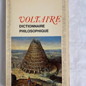 Voltaire dictionnaire philosophique
