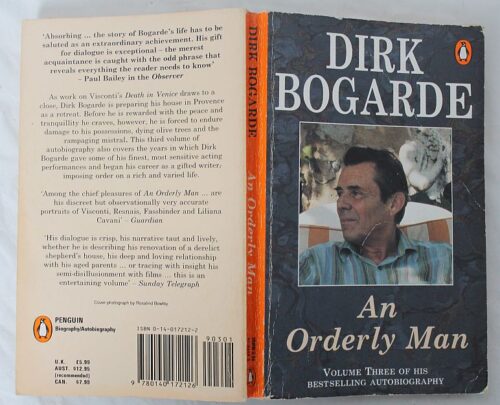 An Orderly Man by Dirk Bogarde book