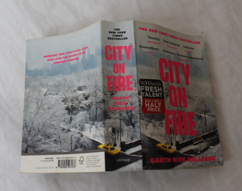 Garth Risk Hallberg book titled city on fire