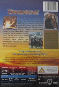 dragonheart dvd