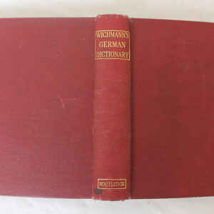 wichmans german dictionary