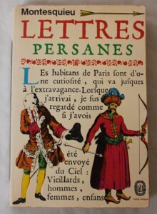 Front cover Lettres persanes