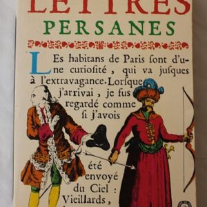 Front cover Lettres persanes