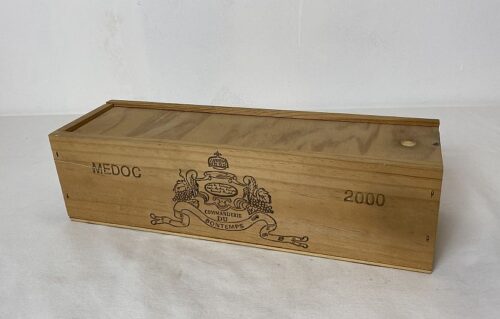 Wooden wine box